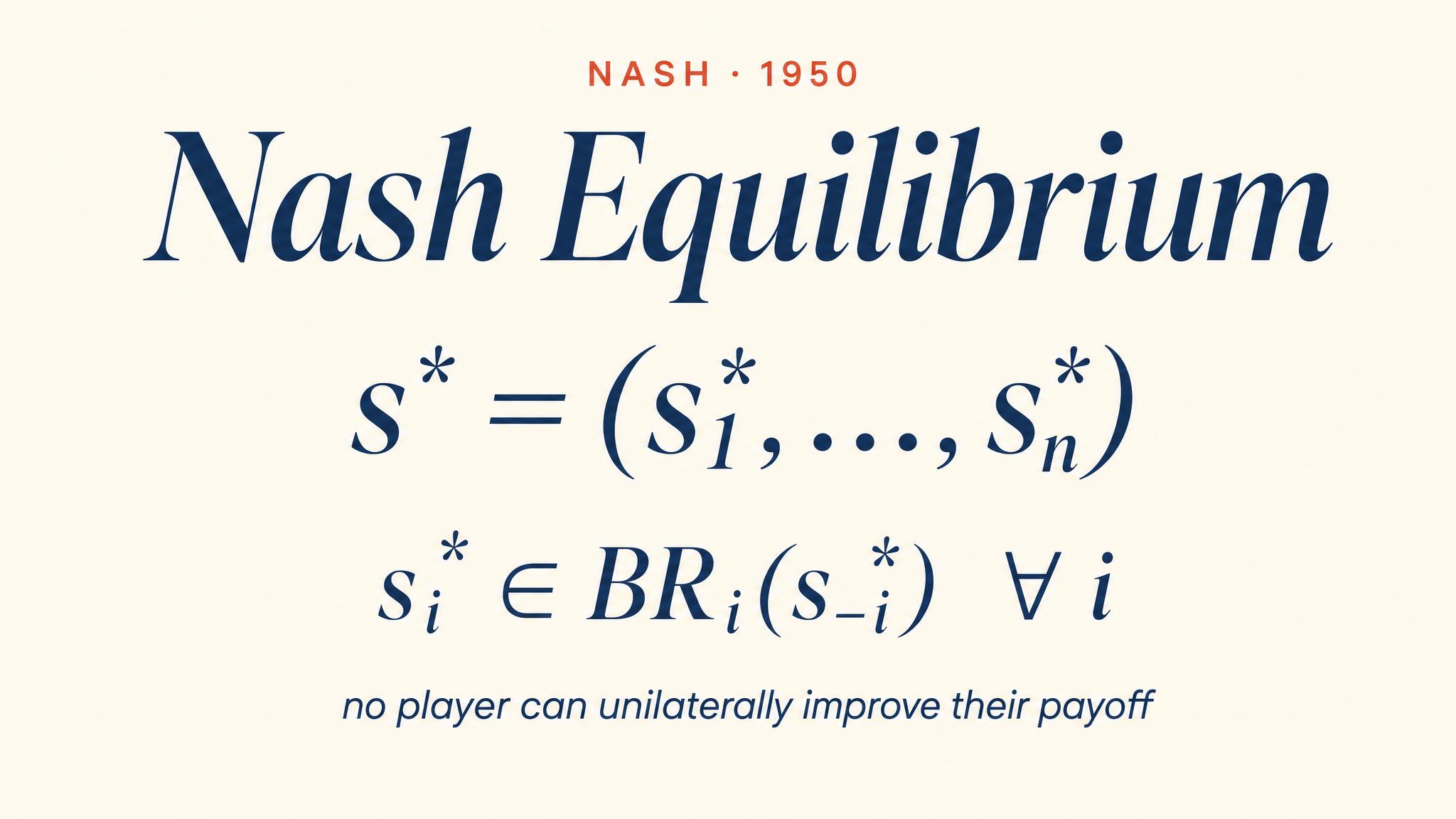 Nash Equilibrium