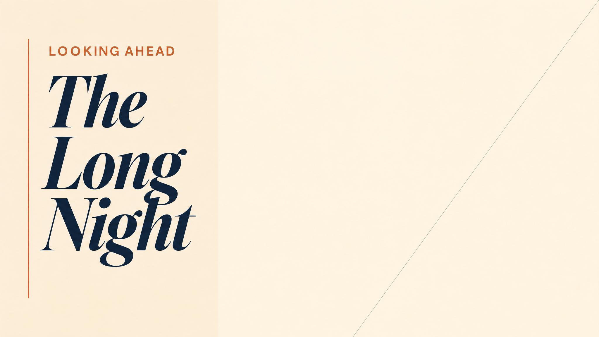 Closing — to sustained operations