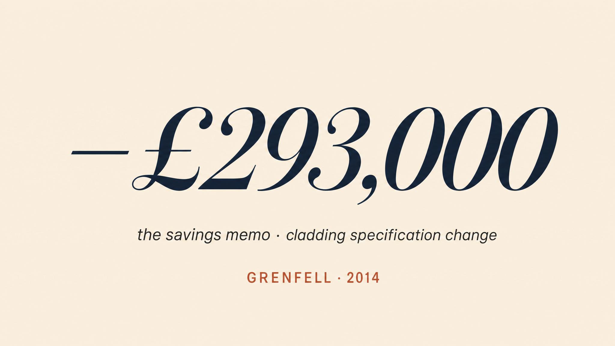 Grenfell — £293,000