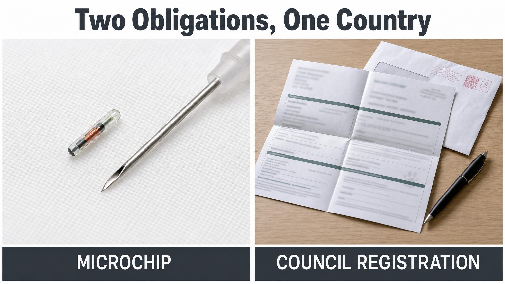 Legal responsibilities — microchip & council