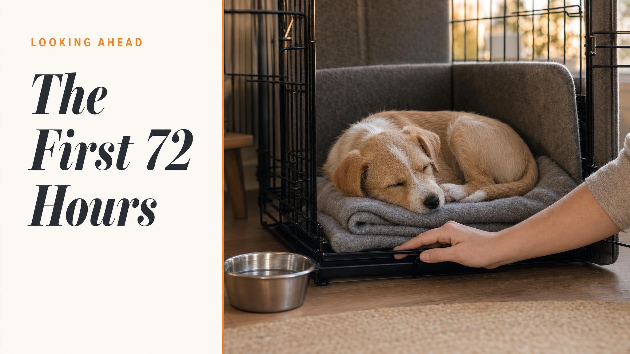 Closing — the first 72 hours