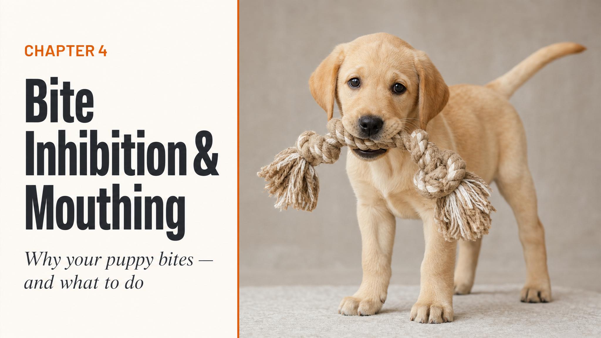 Title — Bite Inhibition & Mouthing
