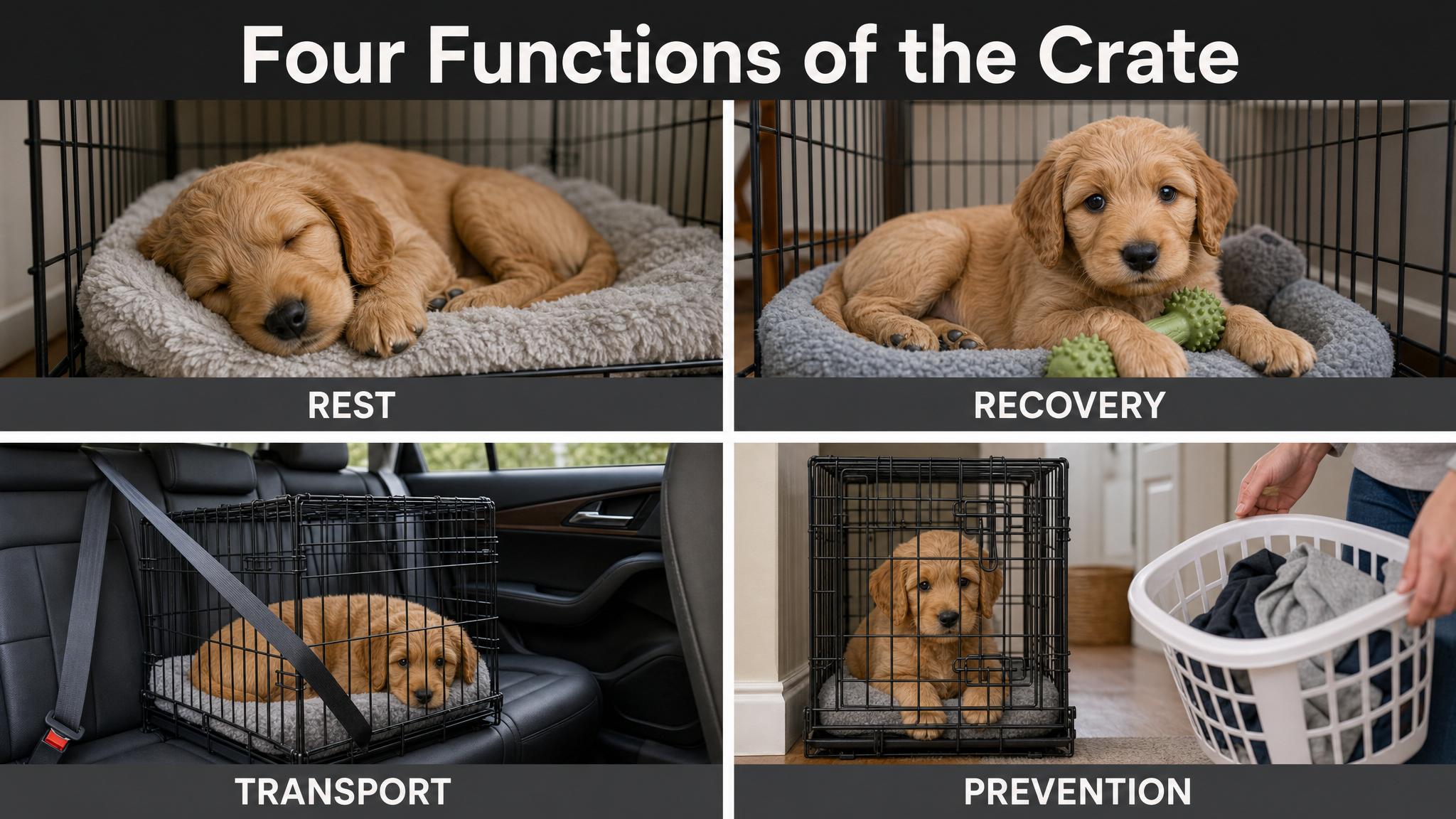Four functions of the crate