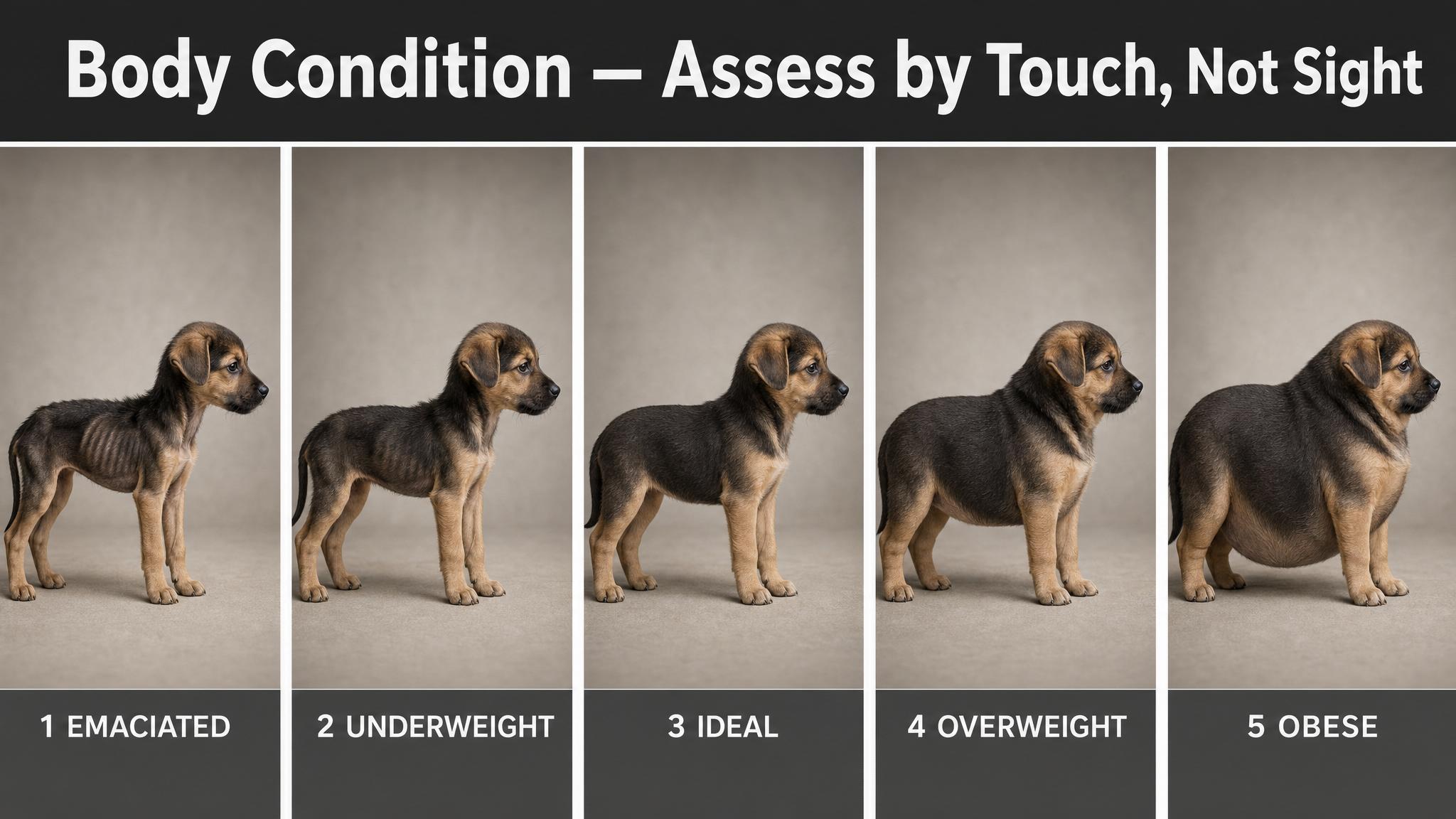Body Condition — Assess by Touch, Not Sight