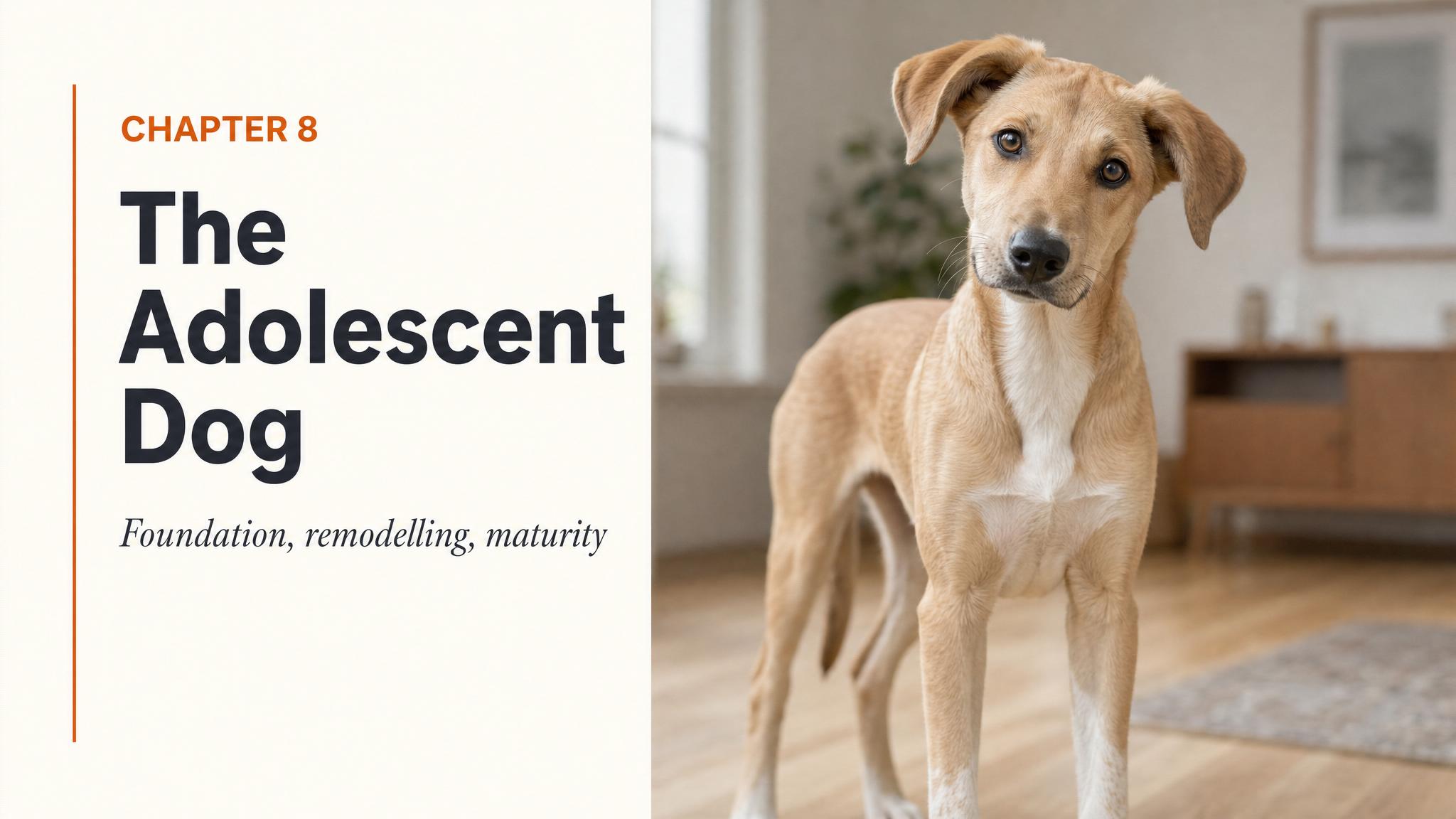 Title — The Adolescent Dog
