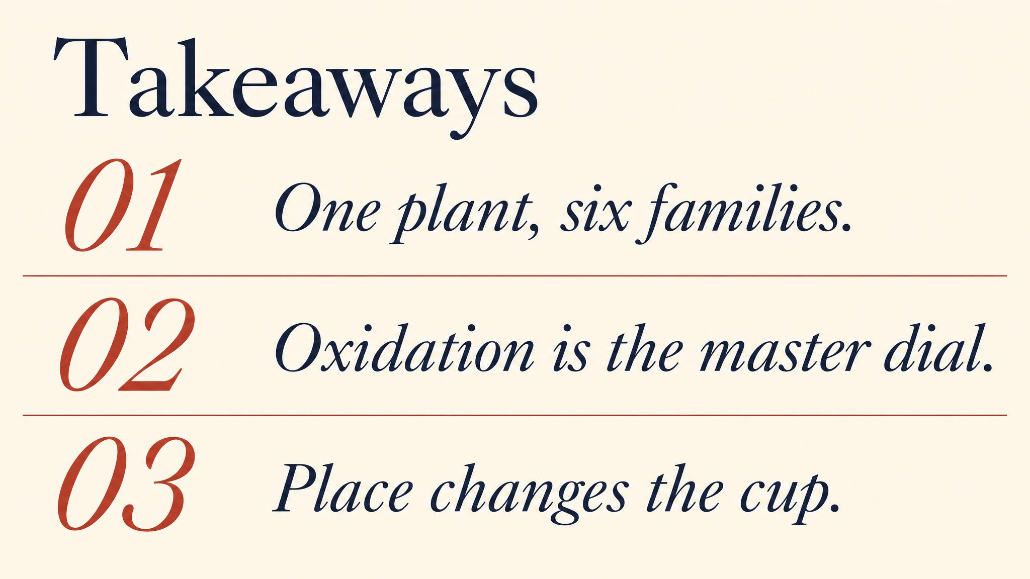 Takeaways — what to carry to Class 2