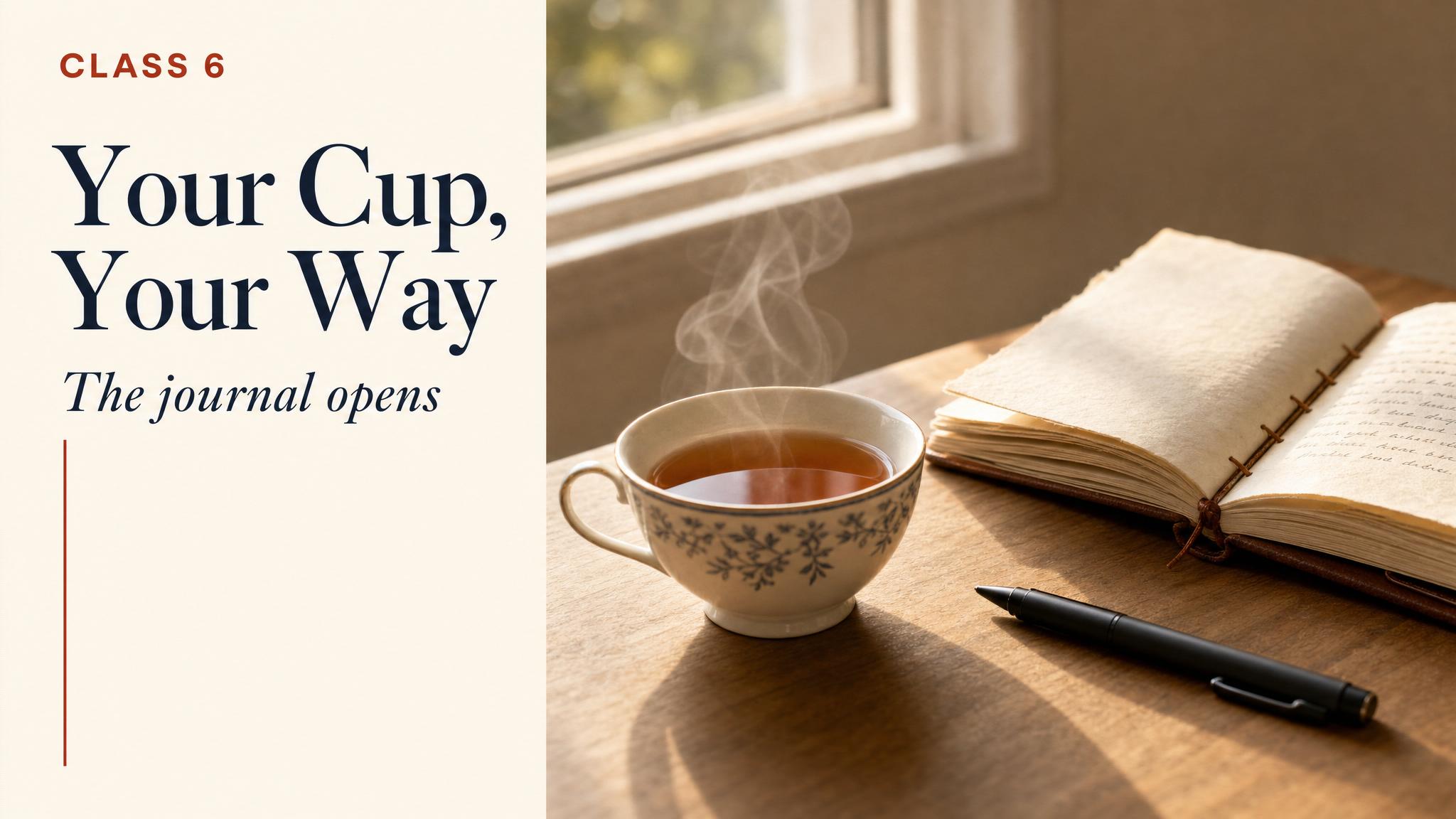 Title — Your Cup, Your Way