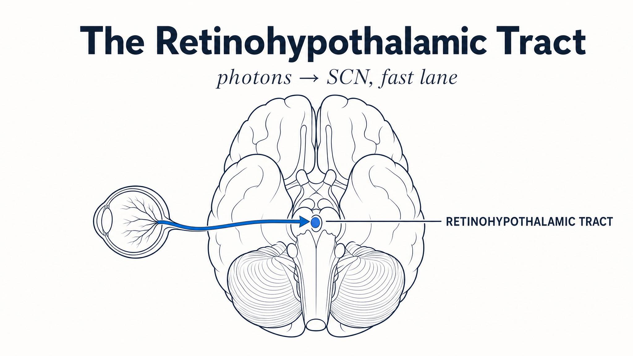 Setup — The retinohypothalamic tract