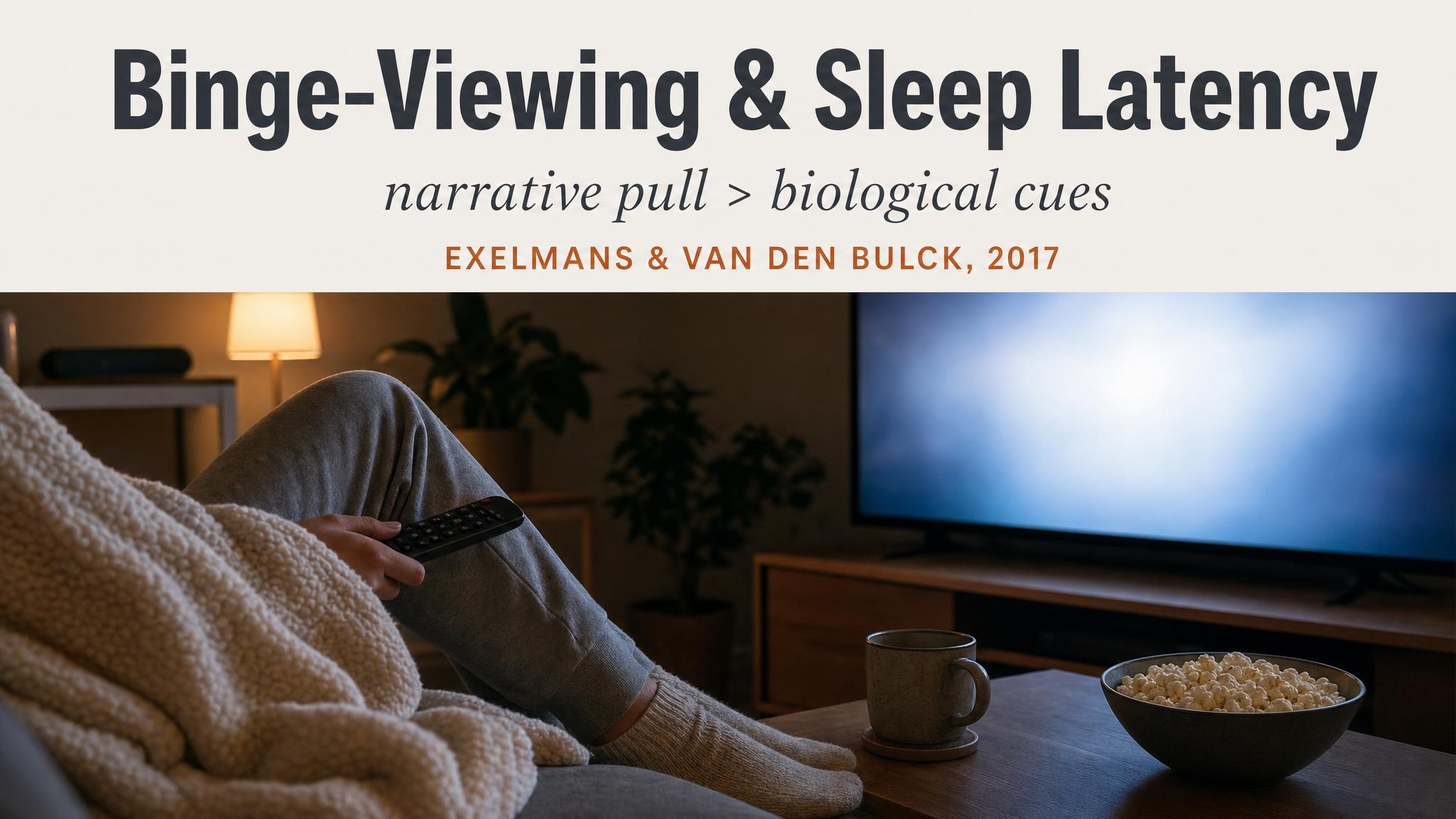 Exelmans & Van den Bulck 2017 — binge-viewing
